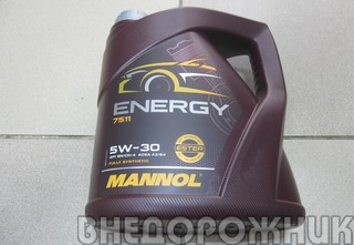 Масло моторное MANNOL Energy 5W30 4л