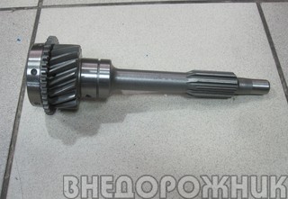 Вал первичный КПП н.о  УАЗ 452,469 29 мм