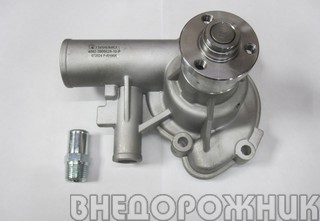 Насос водяной  УАЗ двиг.409 Евро-3 (ЗМЗ) тонкий патрубок