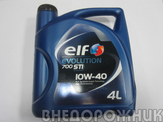 Масло моторное ELF COMPETITION/EVOLUTION STI  10W40 (п/c) 4л.